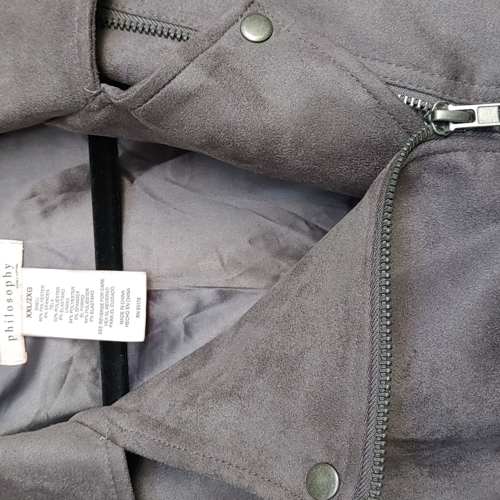 Philosophy moto jacket. Size 2X. New w tags - Picture 2 of 6